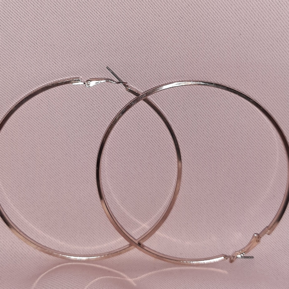 Rose gold earings